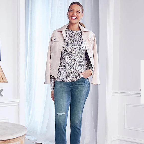 Chico’s Cheetah-Print Sequin Top - Picture 12 of 12